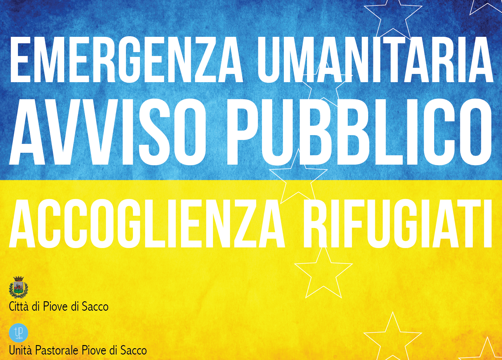 EMERGENZA UMANITARIA UCRAINA ACCOGLIENZA RIFUGIATI PIOVE DI SACCO