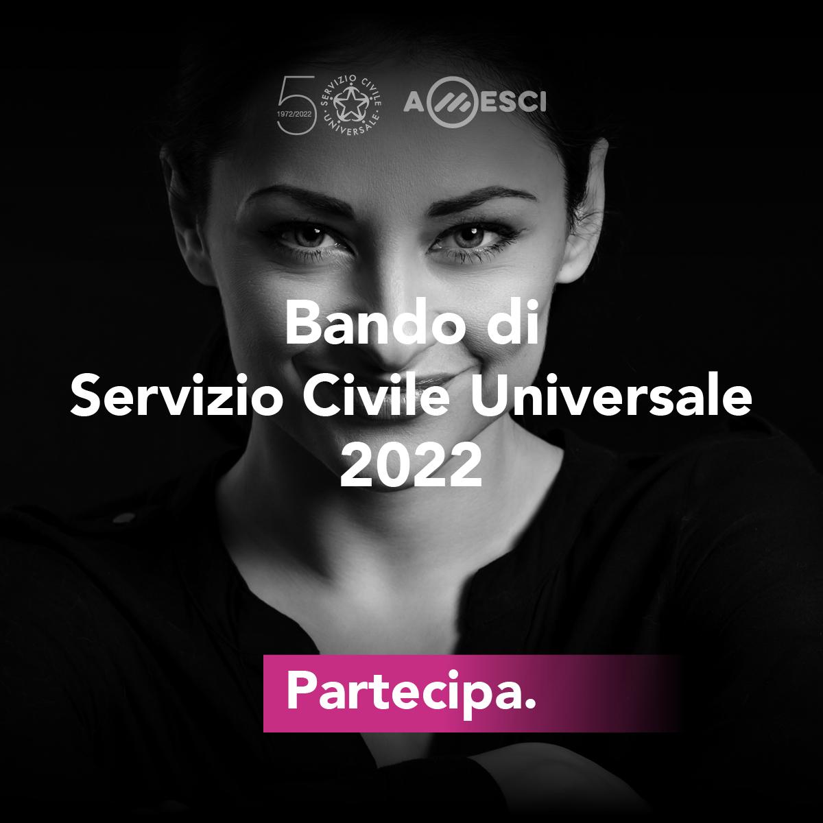 Bando di Servizio Civile Universale 2022