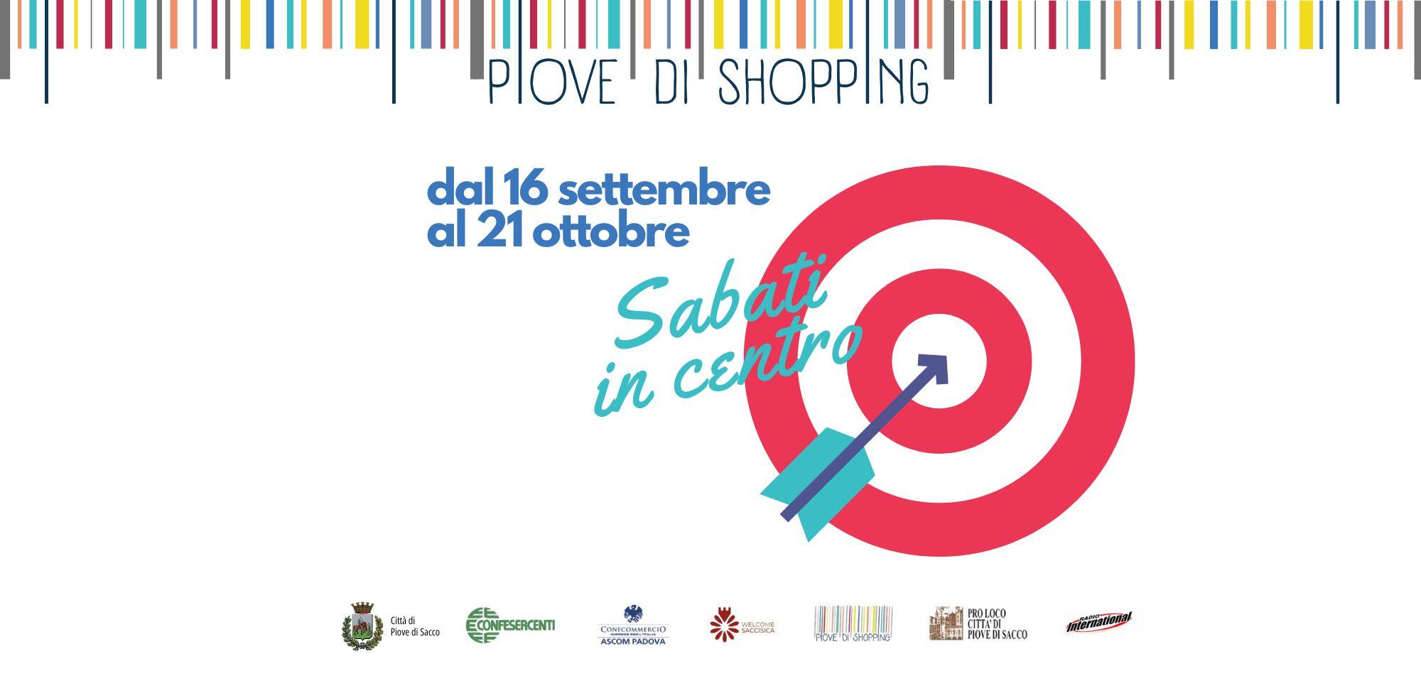 dal 16 settembre al 21 ottobre tornano i sabati in centro