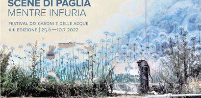 immagine di murales che ritrae fiori e rondini - foto di Giorgio Meneghetti  