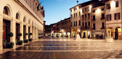 Piazza Matteotti a Piove di Sacco