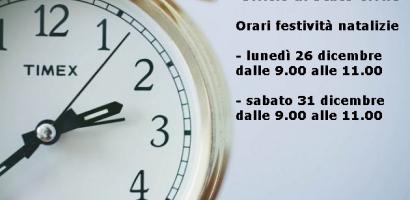 Calendario ufficio stato civile natale 2022